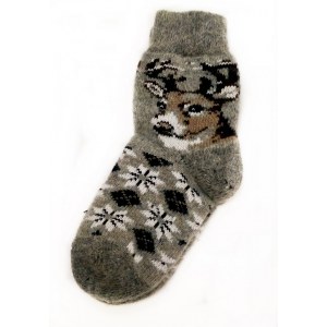 Шерстяные носки женские арт.531